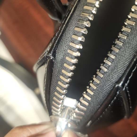 Authentic givenchy antigona  leather black tote satchel purse bag - Picture 5 of 9